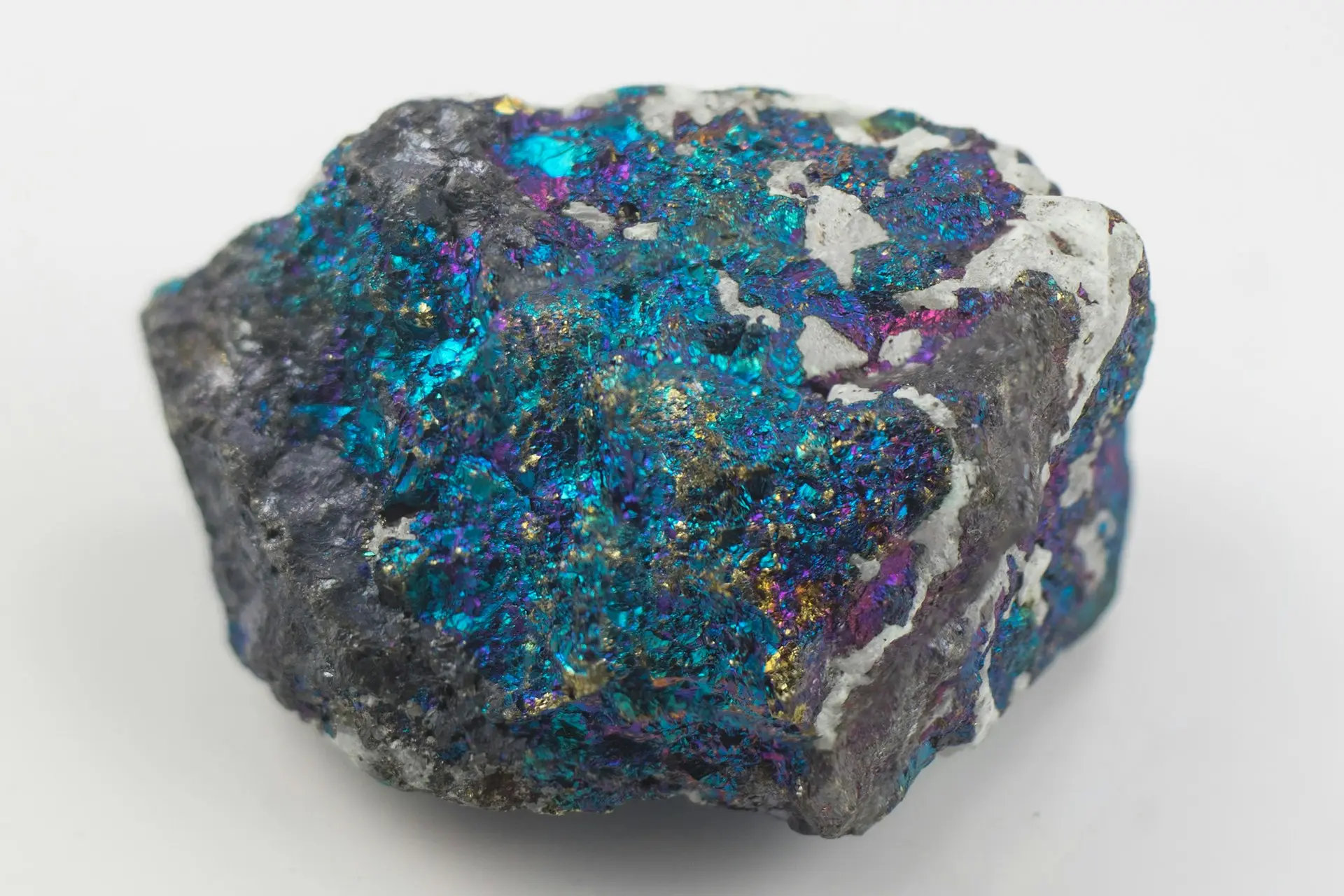 blue and gray stone on white background