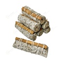 White Sage & Cinnamon Smudge Stick (2 Pack)