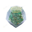 Green Aventurine Orgonite Dodecahedron