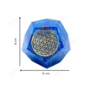 Turquoise Orgonite Dodecahedron