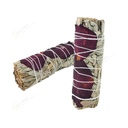White Sage & Rose Smudge (2 Pack)