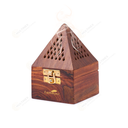 Wooden Incense Holder (Pyramid)