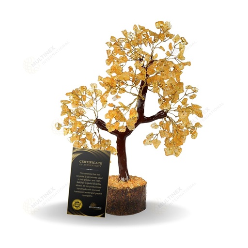 [MI-CT02] Citrine Crystal Tree (300 Stones)