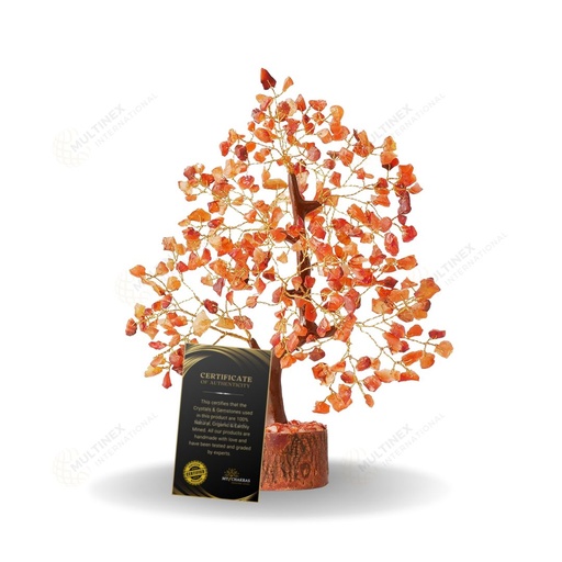 [MI-CT05] Carnelian Crystal Tree (300 Stones)