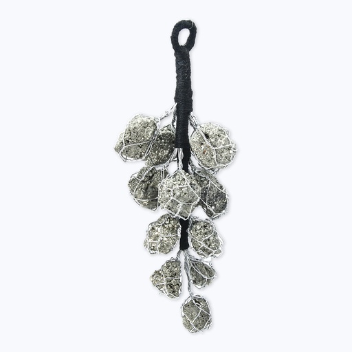 [MI-CH02] Pyrite Crystal Hanging