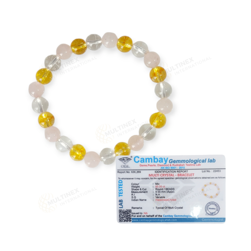 Happyness Crystal Bracelet
