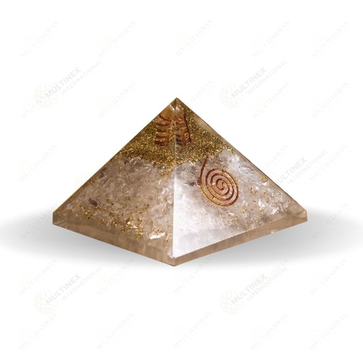 Clear Quartz Orgonite Pyramid