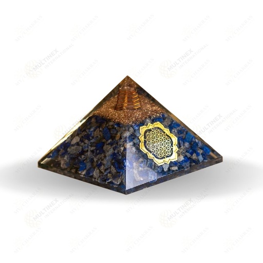 Lapis Lauzi Orgonite Pyramid