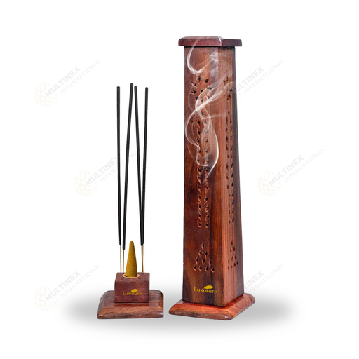 [MI-WIHT03] Wooden Incense Holder (Tower) 